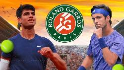 Link trực tiếp tennis Alcaraz vs Musetti, Bán kết Roland Garros - 19h30 ngày 6/6