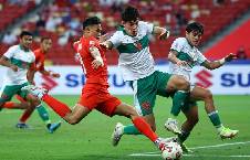 Kèo thẻ phạt Singapore vs Indonesia 20h00 ngày 07/08: Cạnh tranh gay gắt