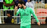 Isco cân bằng thành tích ghi bàn của Zinedine Zidane cho Real Madrid