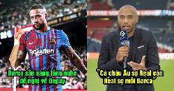 Tin Barca 11/5: Lắng nghe đề nghị về Depay; Real Madrid chỉ sợ mỗi Barca?