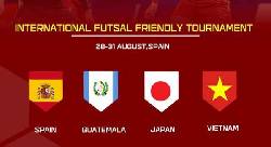 Lịch thi đấu của futsal Việt Nam tại giải futsal Tứ hùng trước World Cup