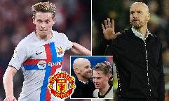 Ten Hag chọn 2 cái tên nâng cấp tuyến giữa Man United: 'Từ bỏ De Jong' Ten Hag chọn 2 cái tên nâng cấp tuyến giữa Man United: 'Từ bỏ De Jong'