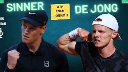 Link xem Sinner vs De Jong, Vòng 3 Rome Masters - 20h45 ngày 12/5 Link xem Sinner vs De Jong, Vòng 3 Rome Masters - 20h45 ngày 12/5