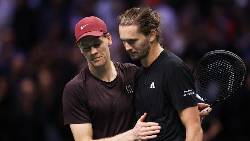 Nhận định tennis Sinner vs Zverev, Vòng bảng ATP Finals - 02h30 ngày 13/11