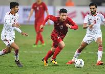 Biến động tỷ lệ kèo Việt Nam vs UAE, 23h45 ngày 15/6