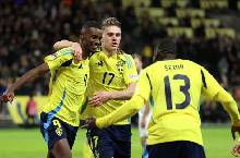 Siêu máy tính dự đoán Thụy Điển vs Kosovo, 01h45 ngày 14/10