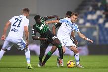 Biến động tỷ lệ kèo Sassuolo vs Lazio, 18h30 ngày 15/1