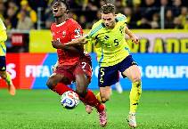 Siêu máy tính dự đoán Thụy Sỹ vs Thụy Điển, 2h45 ngày 16/11