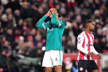 Kèo thẻ phạt Brentford vs Liverpool 21h00 ngày 17/10