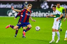 Nhận định, soi kèo Barcelona vs Elche, 0h30 ngày 19/12 Nhận định, soi kèo Barcelona vs Elche, 0h30 ngày 19/12