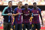 Barca nhận cả tin vui và buồn ở hàng thủ trược đại chiến Lyon