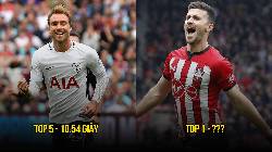 Top 5 bàn thắng nhanh như tia chớp trong lịch sử Premier League Top 5 bàn thắng nhanh như tia chớp trong lịch sử Premier League