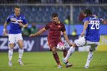 Sampdoria 0-0 AS Roma: HLV Ranieri ra mắt thành công