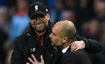 Juergen Klopp và Pep Guardiola cùng than thở trước Siêu Cúp Anh 2019