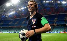 Luka Modric trở thành cầu thủ khoác áo ĐT Croatia nhiều nhất