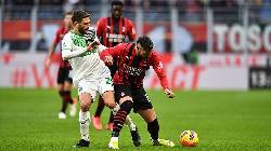 Soi bảng dự đoán tỷ số chính xác AC Milan vs Sassuolo, 18h30 ngày 29/1