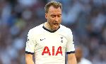 Tin chuyển nhượng ngày 27/8: Christian Eriksen chưa thể rời Tottenham