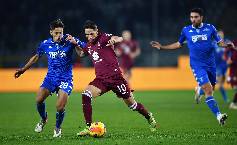 Soi kèo chẵn/ lẻ Empoli vs Torino, 21h ngày 28/1