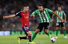 Nhận định, soi kèo Real Betis vs Osasuna, 20h00 ngày 29/10 Nhận định, soi kèo Real Betis vs Osasuna, 20h00 ngày 29/10
