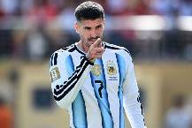 Kèo thẻ phạt Argentina vs Bolivia 06h00 ngày 01/10