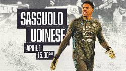 Nhận định, soi kèo Sassuolo với Udinese, 20h00 ngày 1/4: Khó phân thắng bại