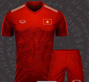 Mẫu áo đấu mới của đội tuyển bóng đá Việt Nam năm 2020 có gì lạ?