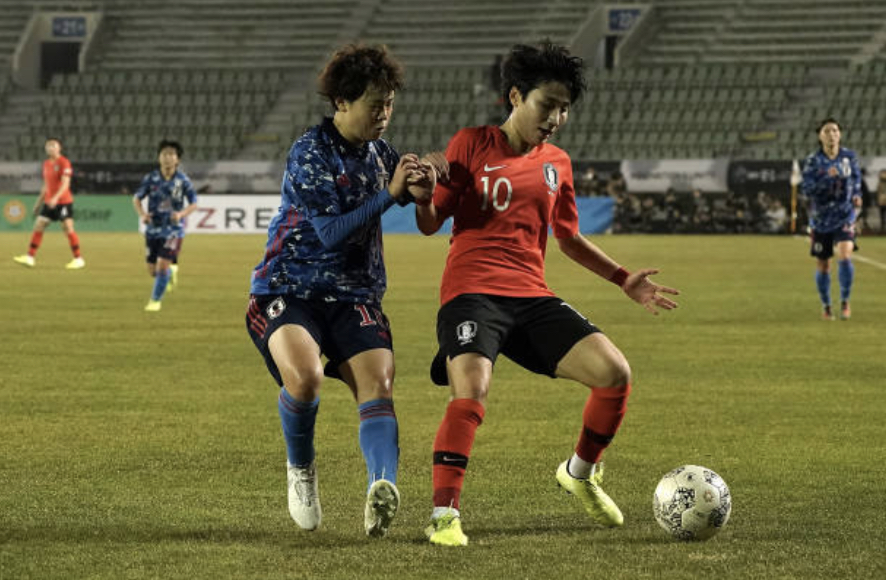 Nữ Hàn Quốc 0-1 nữ Nhật Bản: Vấp ngã trước cửa thiên đường