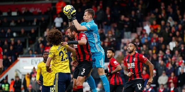 Kết quả Bournemouth 1-1 Arsenal: Aubameyang cứu Pháo thủ