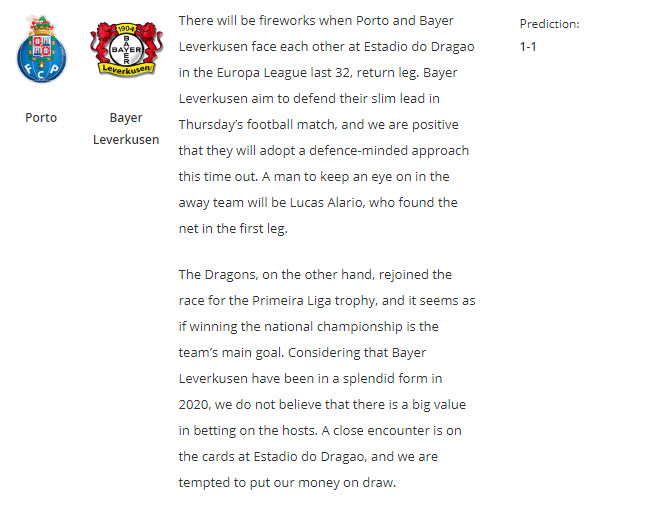 Porto vs Leverkusen (0h55 28/2): “Bầy rồng” dừng bước