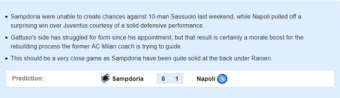 Sampdoria vs Napoli (2h45 ngày 4/2): Thừa thắng xông lên