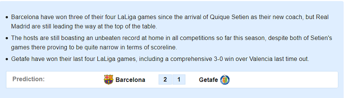 Barcelona vs Getafe (22h 15/2): Không đâu bằng nhà