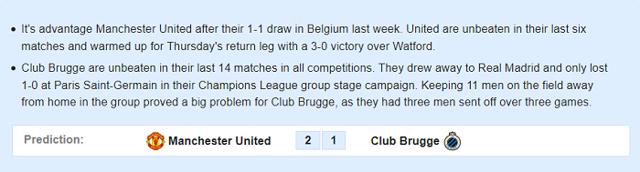 MU vs Club Brugge (3h 28/2): Chìm trong sương mù