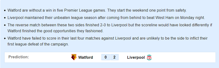 Watford vs Liverpool (0h30 1/3): Đếm ngày đăng quang