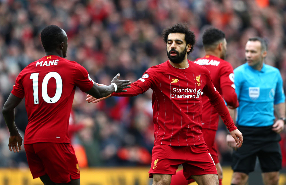 Liverpool 2-1 Bournemouth: Salah và Mane lập công, The Kop ngược dòng vất vả