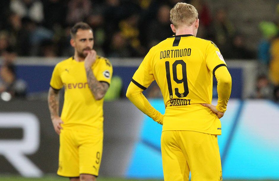 Dortmund thiệt đơn thiệt kép sau trận thua Bayern Munich