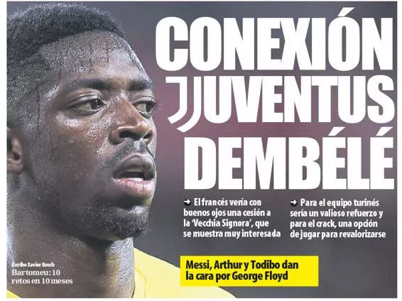 Juventus tiến gần “hàng hớ” Ousmane Dembele