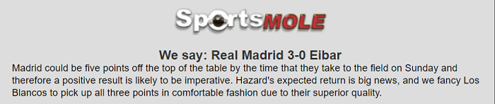 Dự đoán Real Madrid vs Eibar (0h30 15/6) bởi chuyên gia Matt Law