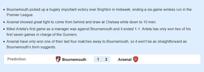 Bournemouth vs Arsenal (3h 28/1): Hết điệp khúc hòa?