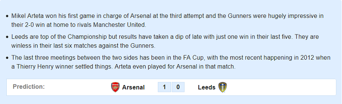 Arsenal vs Leeds (2h55 7/1): Mikel Arteta có thực tài?