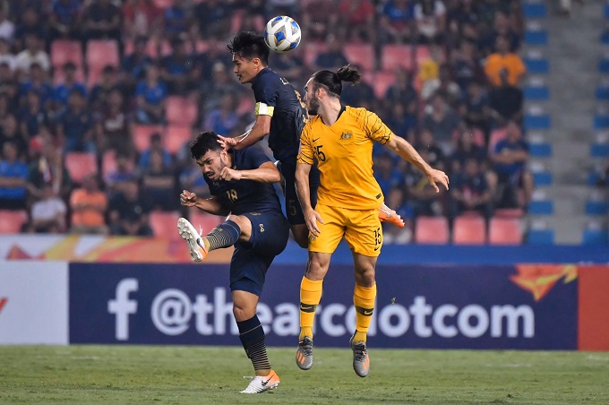 U23 Thái Lan 1-2 U23 Australia: Thái Lan lâm nguy