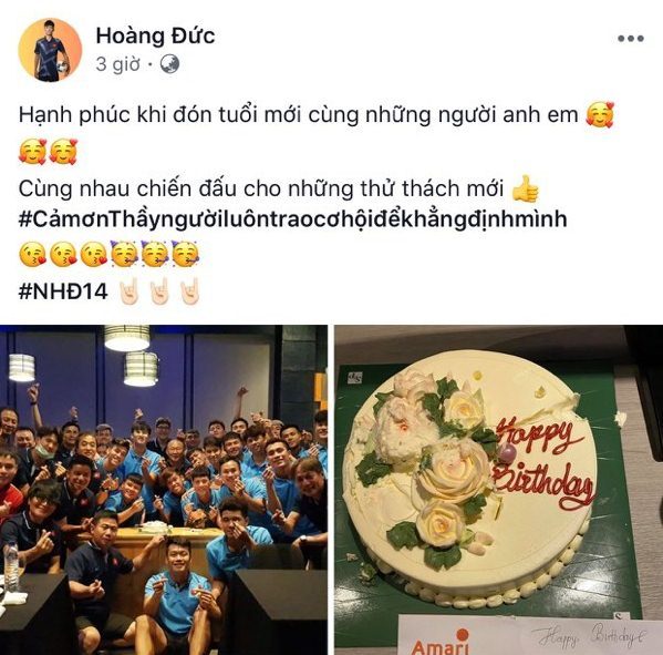 Tin tức U23 Việt Nam hôm nay 12/1: Thầy Park lầy lội trong sinh nhật Hoàng Đức