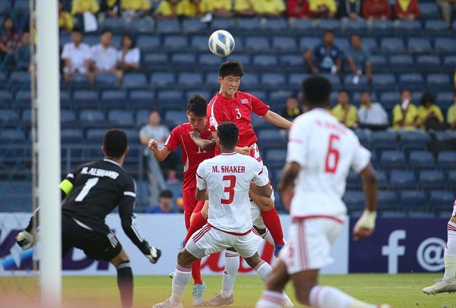 Kết quả U23 UAE 2-0 U23 Triều Tiên: U23 Triều Tiên chính thức dừng bước