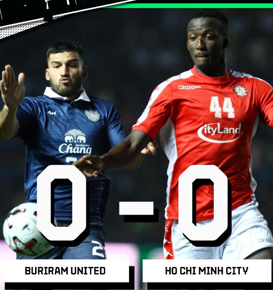 Buriram United 2-1 TP Hồ Chí Minh: Công Phượng xuống đá AFC CUP